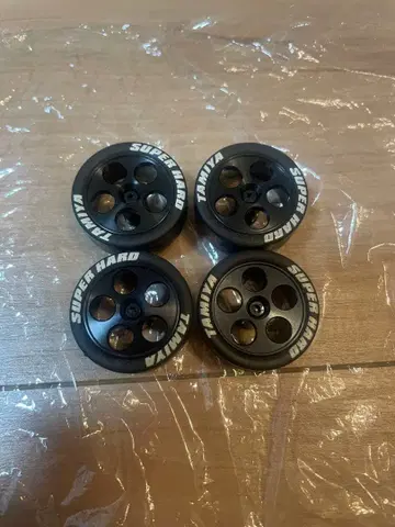 타미야 로우하이트 알루미늄 휠 블랙