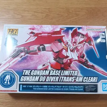 [ 미사용 ] HG 1/144 건담베이스 한정판 건담 더블오 다이버