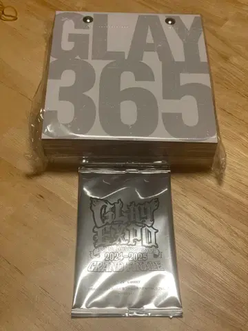 GLAY 일력 달력 트레이딩 카드