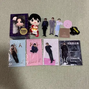 키쿠치 후마 아크릴 스탠드 세트, 봉제 인형, 피규어