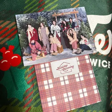 2025 TWICE Holiday Morning 굿즈 랜덤 렌티큘러 올
