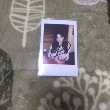 NiziU 리오 친필 사인