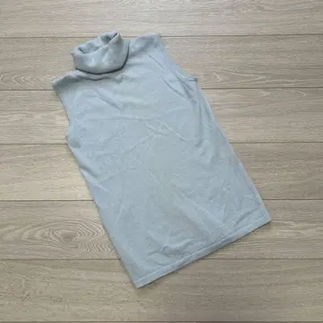 띠어리 럭스 슬리브리스 캐시미어 니트