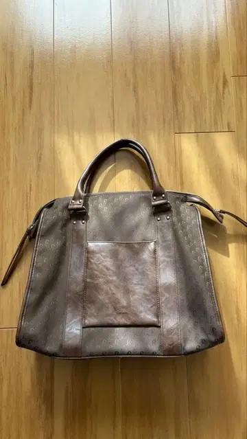 JEANASIS 앤티크 인조 가죽 보스턴 2way