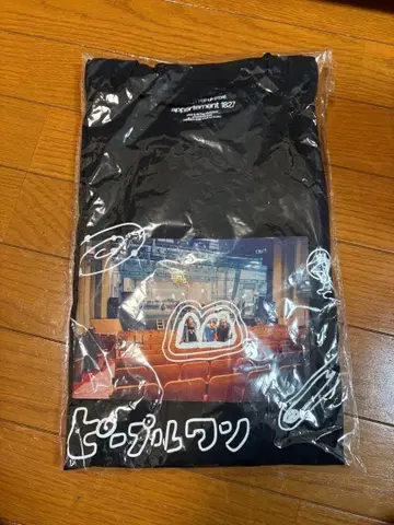 people 1 팝스토어 한정판 사진 T셔츠 미개봉