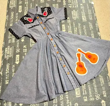 웨스턴 서큘러 원피스