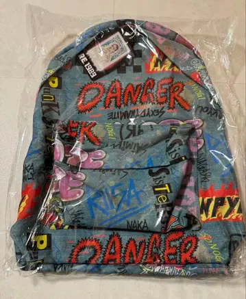 나카 리이사 RE. 아르이도트 올 패턴 낙서 백팩