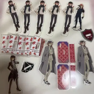 문호 스트레이독스 나카하라 츄야 아크릴 스탠드 묶음 판매