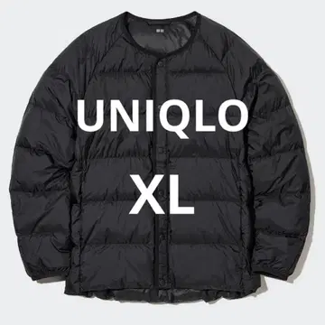 [ 새상품급 ] 유니클로 UNIQLO 리사이클 다운 자켓 XL 블랙