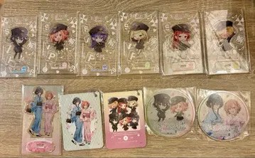 속삭이듯 사랑을 노래하다 에이잔 전철 아크릴 스탠드 패스 케이스 코스터