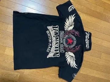 최종 SALE Vanson 프리덤 레일 피케 셔츠 블랙