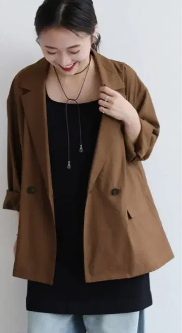 저널 스탠다드 더블 브레스트 자켓