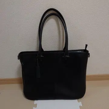 [ TRANSIC ] [ LENO ] 2세대 천연 가죽 비즈니스 토트백