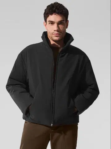 ALO yoga 다운 자켓 블루종 아우터 애로우