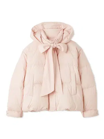 Lily Brown 리사이클 리본 다운 핑크