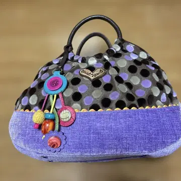 싱크비 물방울 패턴 핸드백