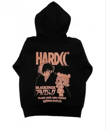 [ 미착용 ] 하드코어 초콜릿 블랙잭 후드티