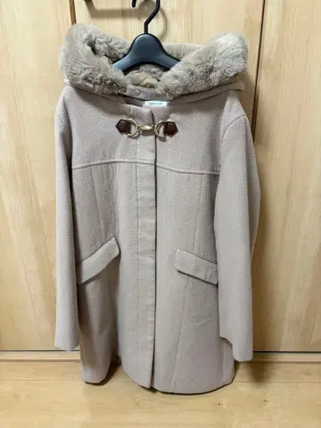 OLIVE des OLIVE 베이지 롱 코트