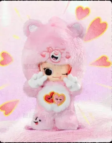 Zsiga x Care Bears 시리즈 Love-a-Lot Bear