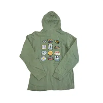 TCSS 와펜 풀 집업 후드티 패러디 디자인 서프 계열 후드티