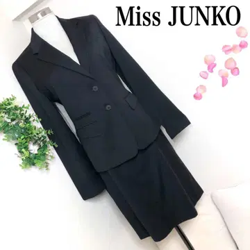 Miss JUNKO 아오야마 양복 스타일리시 수트 블랙