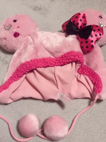 디즈니 팬캡 핑크 미니 모후모후