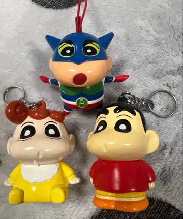 짱구는 못말려(크레용 신짱) 아크릴 키링 3개 세트