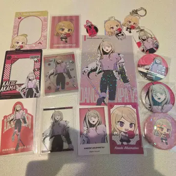 아카마츠 카에데 단간론파 라운드원 종합 세트 16점