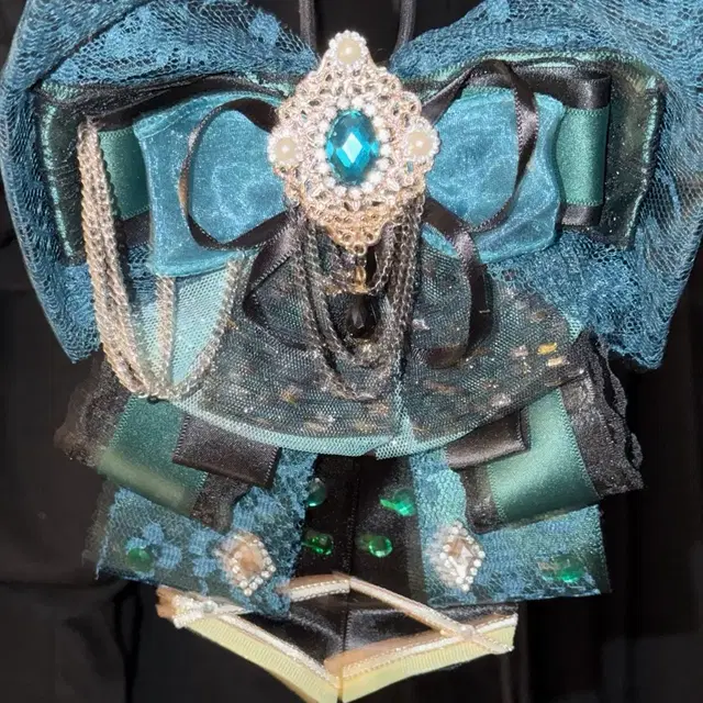 킹블 응원봉 레이스 리본