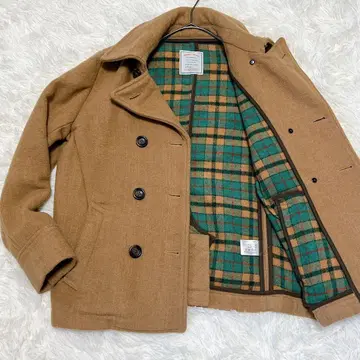 WORDTROBE 와드토로브 P 코트 더블 브레스트 울 혼방 F