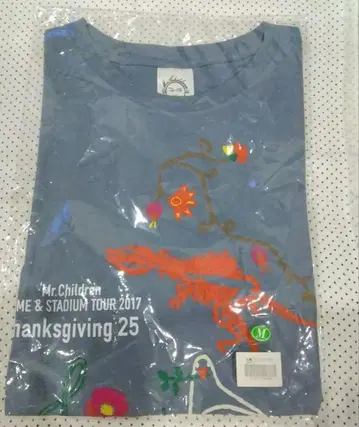 Mr.Children [ 새상품 ] 자수 디자인 T셔츠 M 사이즈
