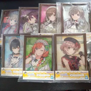 아이돌마스터 샤이니 컬러즈 제일복권 클리어 프레임 스탠드