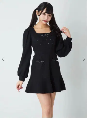 Ank Rouge Re Twinkle 컷 원피스