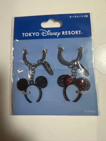 머리띠 페어 키링 키체인 디즈니 리조트 한정판