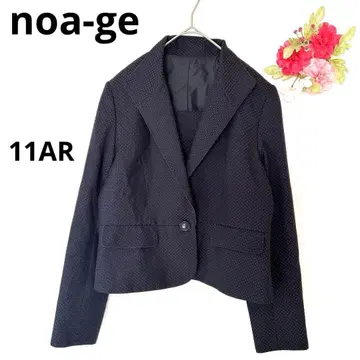 노아제 테일러드 자켓 도트 도트 오피스 네이비 네이비 11AR