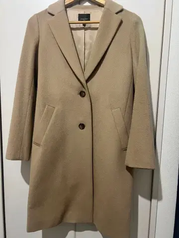 새상품급 빔즈 베이지 체스터 코트 Demi-Luxe