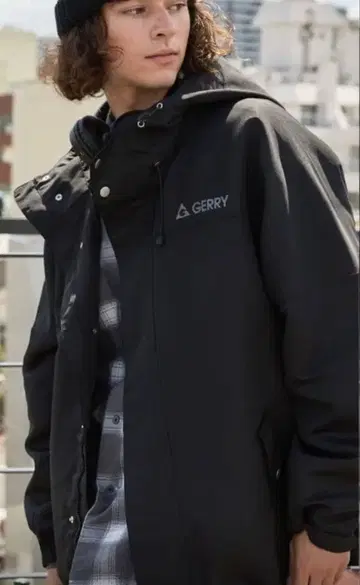 GERRY / 제리 러버 로고 마운틴 파카