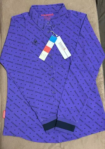 미사용 새상품 le coq sportif 골프 컬렉션 LL 긴팔 셔츠
