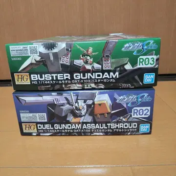 HG 버스터 건담 & 듀얼 건담