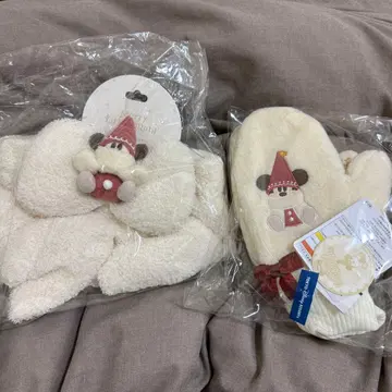 릴린린 머플러 미튼 디즈니 크리스마스