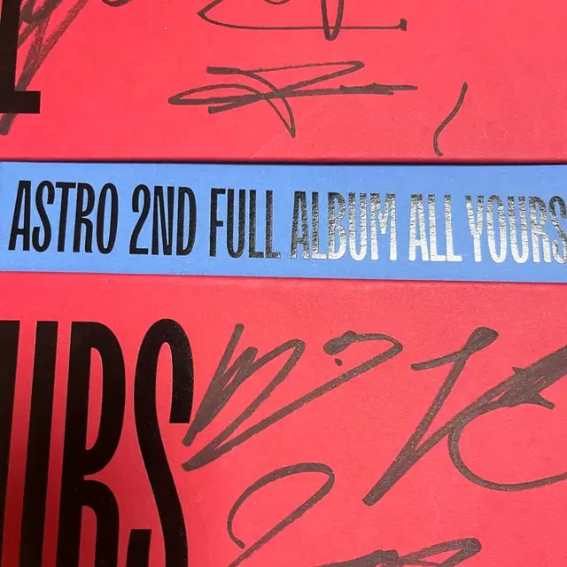 아스트로 친필앨범 ㅂㅁㅍ
