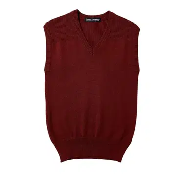유로 구제 의류 Louis LONDON 니트 베스트 V넥 무지 X192