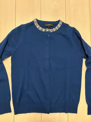 GREEN LABEL RELAXING 비쥬 가디건 M 사이즈