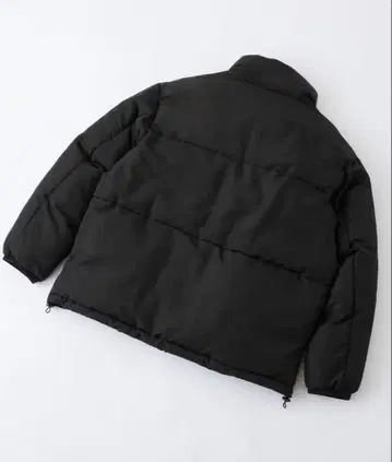 U.S. POLO ASSN 로고 자수 오버 사이즈 스탠드 패딩 자켓