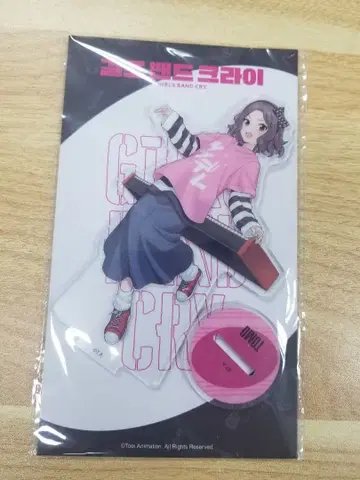 한국 AGF 애니플러스 걸즈 밴드 크라이 아크릴 스탠드 에비즈카 토모