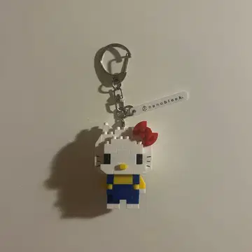 n-fig 헬로키티 키링 nanoblock