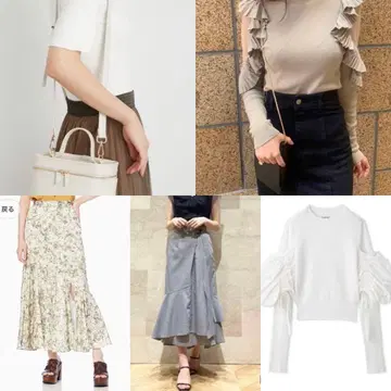 snidel 릴리 브라운 묶음 판매 5점