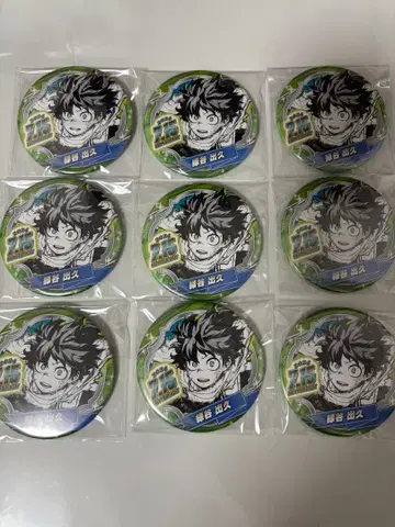 나의 히어로 아카데미아 생일 캔뱃지 2024 미도리야 이즈쿠