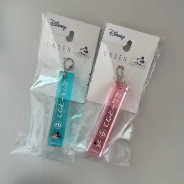 오에도 온천 이야기 디즈니 미키 미니 호텔 룸 키체인 키링