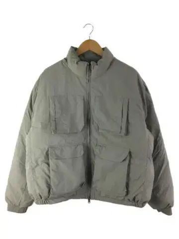 DAVID CHEN/다운 자켓/더블 지퍼/L/그레이